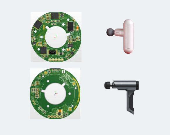تصنيع PCB لبرشة محرك Fascia بندقية يدعم التحكم في موجة مربعة غير محفزة