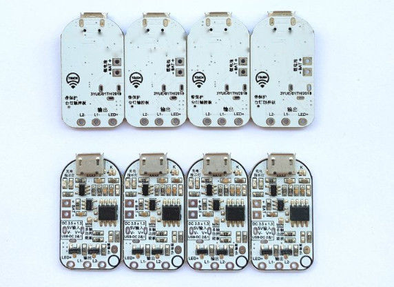 PCBA لمراقبة اللمس مصباح الطاولة مع ثلاثة تدعم الضبابية بدون خطوة LED شحن وتفريغ الحماية