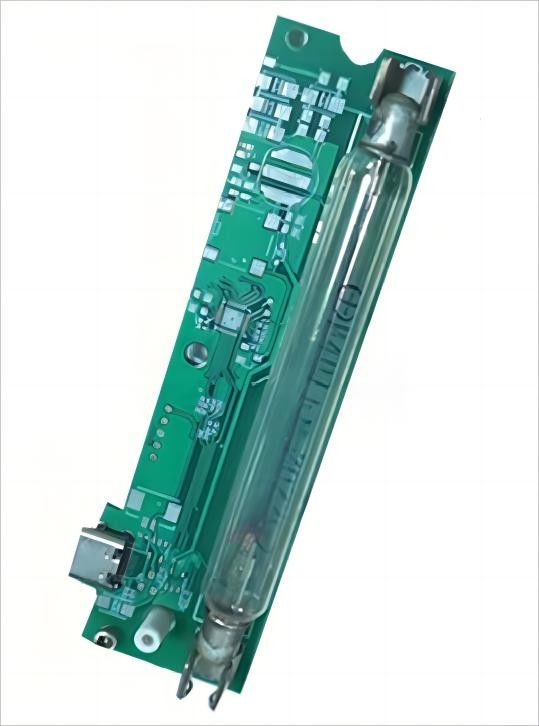 FR-4 تجميع PCB سريع الدوران لوحة تحكم كاشف الإشعاع مع وظيفة تسجيل البيانات