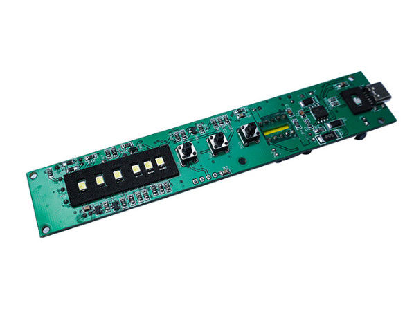 FR-4 مجموعة تصنيع PCB ذات طبقة واحدة لجمال RF مع رابط USB