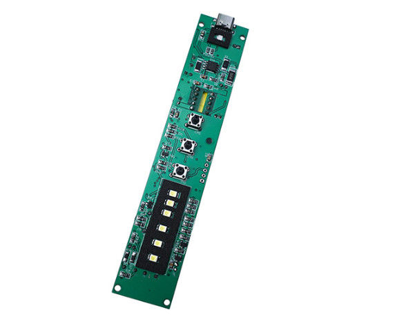 FR-4 مجموعة تصنيع PCB ذات طبقة واحدة لجمال RF مع رابط USB