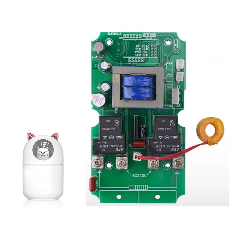 خصيص محمول ميني الرائحة الصغيرة الواسعة PCBA USB مرطبات قابلة لإعادة الشحن لوحة الدوائر المطبوعة PCB