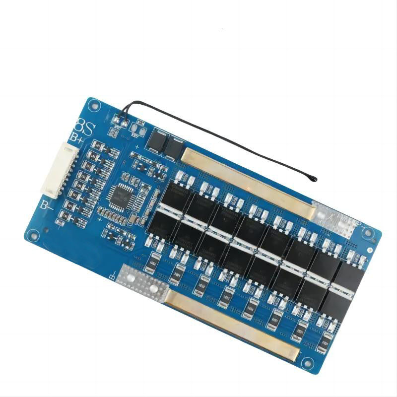 8 سلسلة ليتيم الحديد الفوسفات بطارية حماية لوحة 24V 40A 50A 60A تصنيع PCB عبر الإنترنت