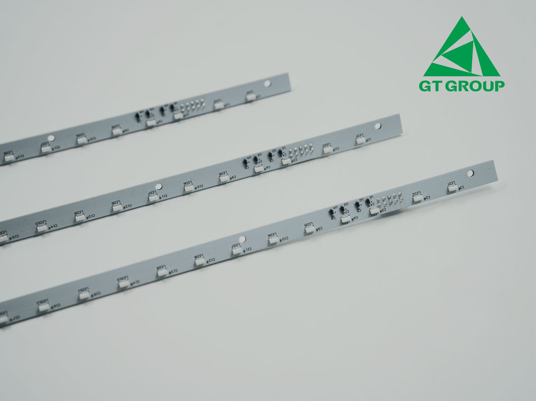 1.60mm 1/1/OZ 4 طبقة PCBA لوحة الدوائر المطبوعة مليئة بالحبر المستخدمة في شريط الضوء LED