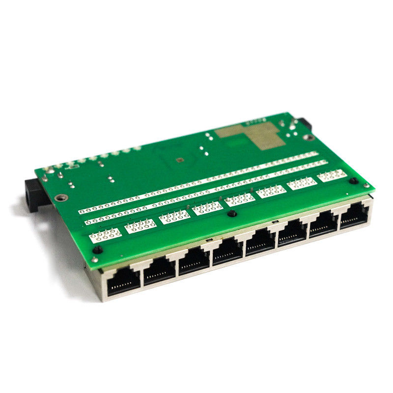 لوح الدائرة الصلبة 0.1 ملم معتمد UL مزيج مثالي لتجميع PCB خط رفيع